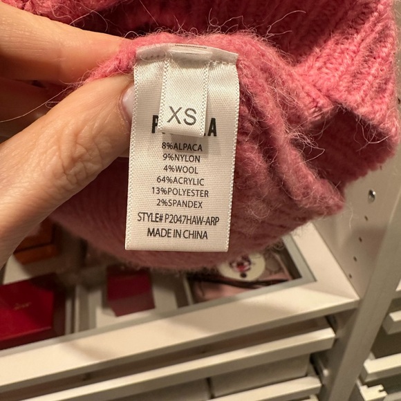 PISTOLA Eva Pink Knit Sweater - Picture 5 of 8